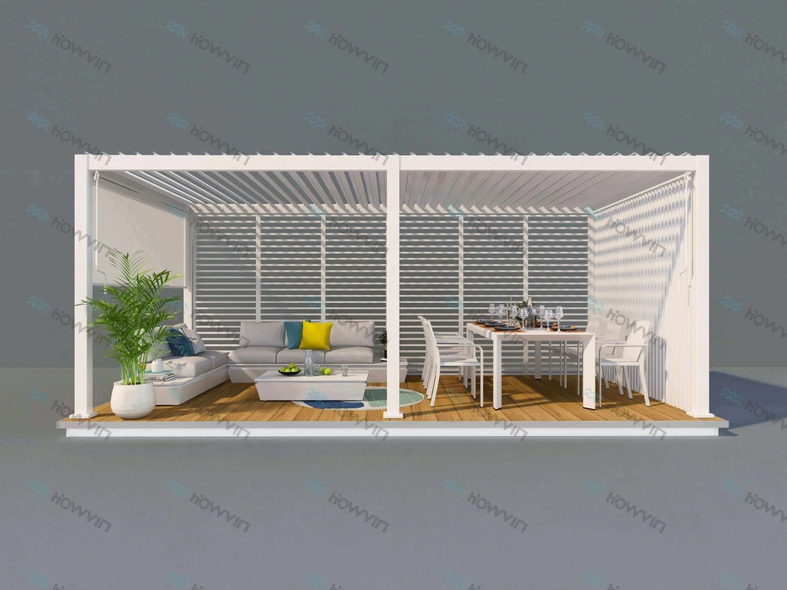 Terrace Patio Aluminum Pergola Terrace Patio Aluminum Pergola