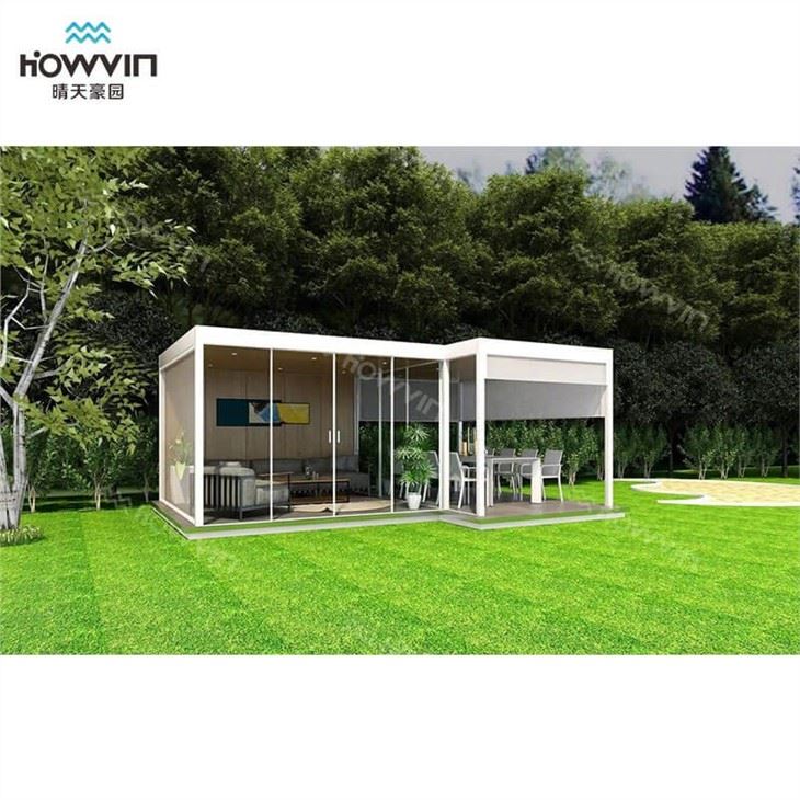 Pergola With Open Close Roof