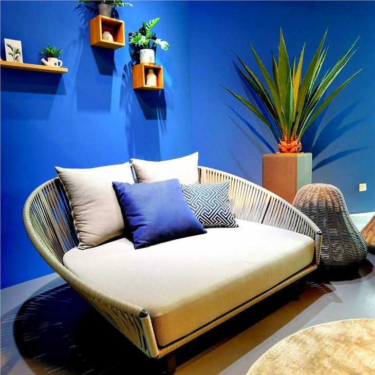 Senior Club Rattan Outdoor Day Bed